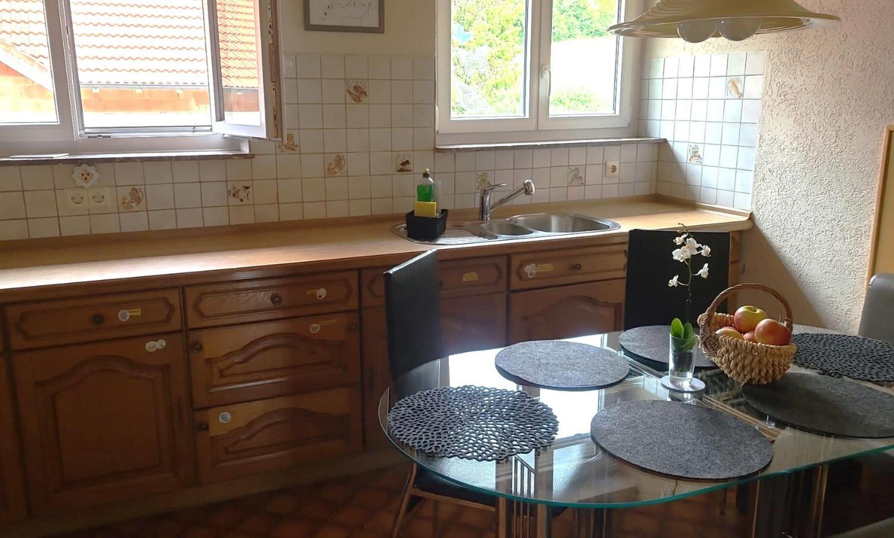 Ferienwohnung Hobbyhof Deggenhausertal Bagian luar foto